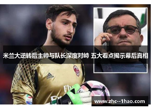 米兰大逆转后主帅与队长深度对峙 五大看点揭示幕后真相